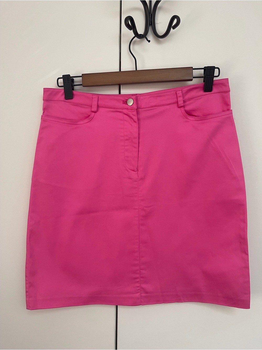 Tori Richard Hot Pink Mini Skirt